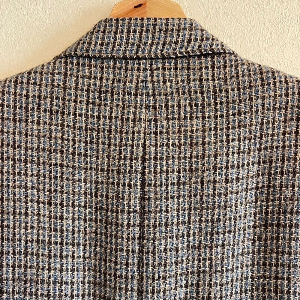 Vintage Wool Satin Lined Blazer - Picture 9 of 16
